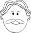 Man Face Cartoon