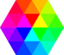 24 Color Hexagon