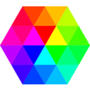 24 Color Hexagon