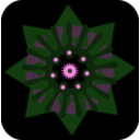 download Star Button clipart image with 270 hue color