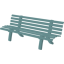 download Bench clipart image with 90 hue color