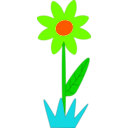download Flower clipart image with 45 hue color