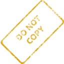 download Do Not Copy Business Stamp 2 clipart image with 45 hue color