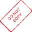 Do Not Copy Business Stamp 2