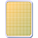 download Card Backs Grid Blue clipart image with 180 hue color