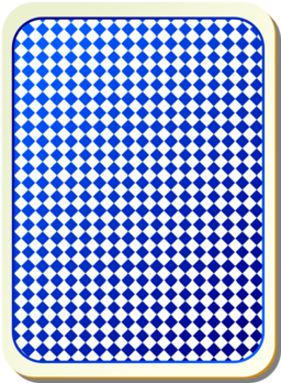 Card Backs Grid Blue