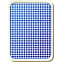 download Card Backs Grid Blue clipart image with 0 hue color