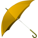 download Red Umbrella clipart image with 45 hue color