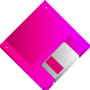 download 3 5 Floppy Disk Blue No Label clipart image with 90 hue color