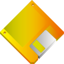 download 3 5 Floppy Disk Blue No Label clipart image with 180 hue color