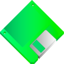 download 3 5 Floppy Disk Blue No Label clipart image with 270 hue color