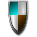 download Shield clipart image with 180 hue color