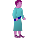 download Rich Young Man Going Away Sad clipart image with 270 hue color