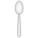 download Spoon clipart image with 225 hue color