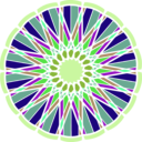 download Abstract 041 clipart image with 90 hue color