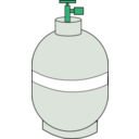 download Propane Tank clipart image with 90 hue color