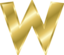 Effect Letters Alphabet Gold