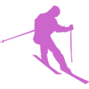download Ski clipart image with 90 hue color