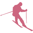 download Ski clipart image with 135 hue color
