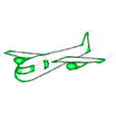 download Jet Plane clipart image with 135 hue color