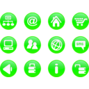 download Icons Orange Web Candy clipart image with 90 hue color