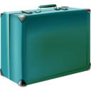 download Suitcase clipart image with 135 hue color