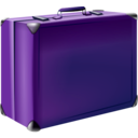 download Suitcase clipart image with 225 hue color