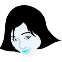 download Beauty No 26 Asian clipart image with 180 hue color