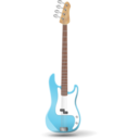 download Bass Guitar clipart image with 0 hue color