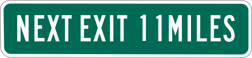 Next Exit 11 Miles