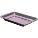 download Silver Tray clipart image with 90 hue color