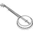 download Banjo 1 clipart image with 45 hue color