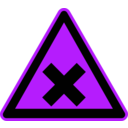 download Signs Hazard Warning clipart image with 225 hue color