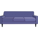 download Green Sofa clipart image with 180 hue color
