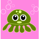 download Funny Octopus clipart image with 135 hue color