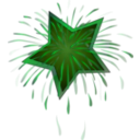 download Star Icon clipart image with 90 hue color