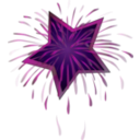 download Star Icon clipart image with 270 hue color
