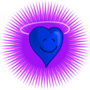 download Happy Heart clipart image with 225 hue color