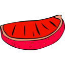 download Fast Food Snack Orange Slice clipart image with 315 hue color