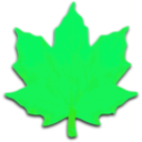 download M Leaf 02 clipart image with 90 hue color