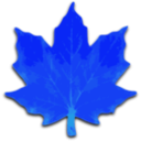 download M Leaf 02 clipart image with 180 hue color