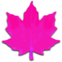 download M Leaf 02 clipart image with 270 hue color
