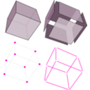 download Cube clipart image with 315 hue color