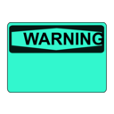 download Warning Blank Orange clipart image with 135 hue color
