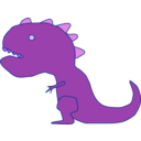 download Dinosaur Dinosaurio clipart image with 225 hue color