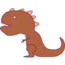 download Dinosaur Dinosaurio clipart image with 315 hue color