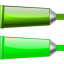 download Color Tube Redorange clipart image with 90 hue color
