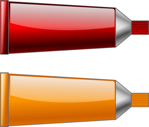 Color Tube Redorange