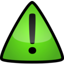 download Warning Icon clipart image with 45 hue color