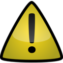 download Warning Icon clipart image with 0 hue color